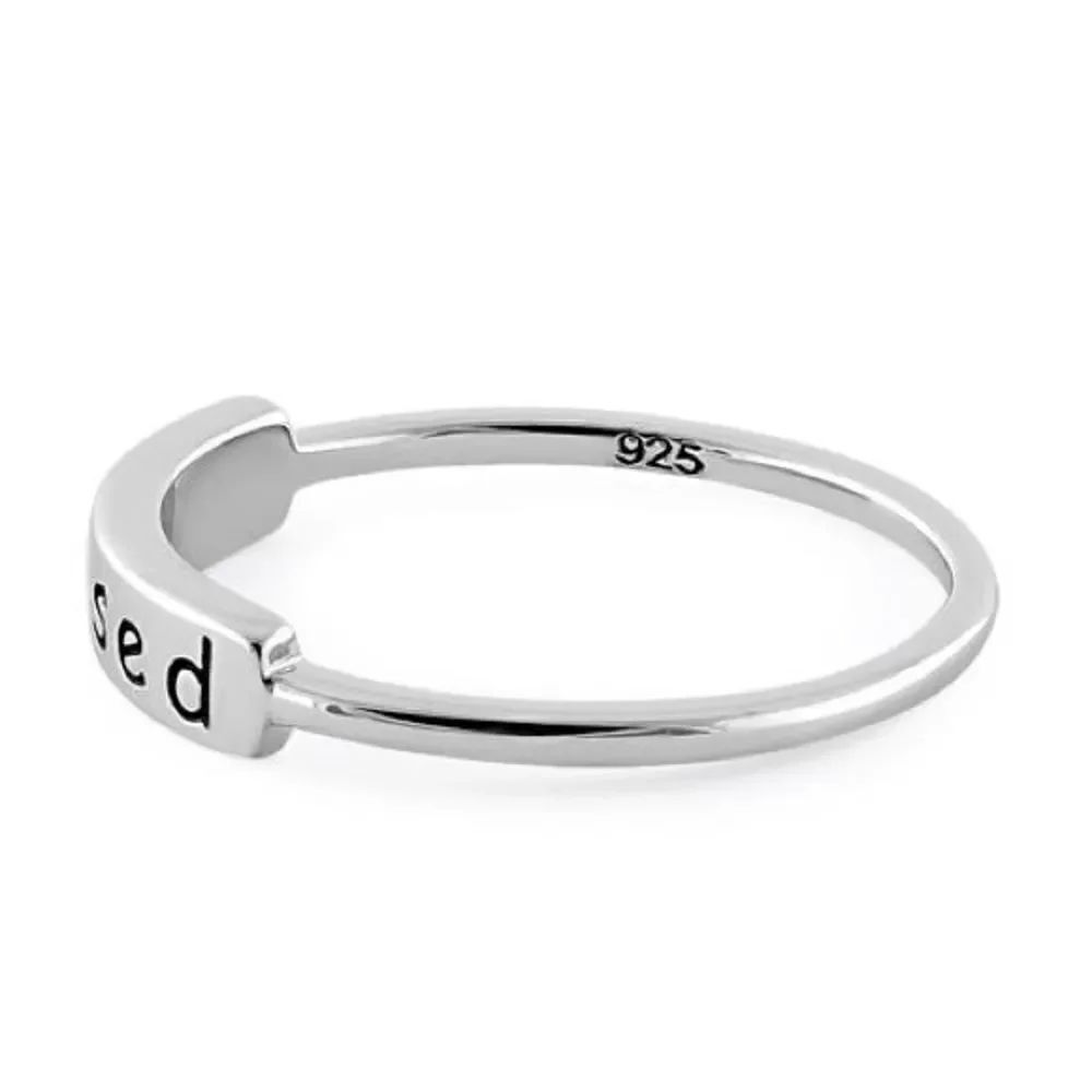 Sterling Blessed Ring - Picture 7 of 7